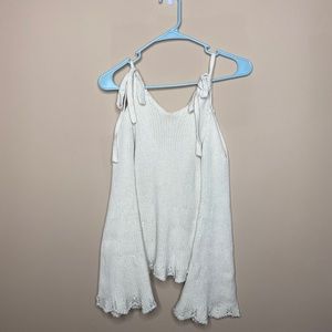 Shoulderless Boho Top